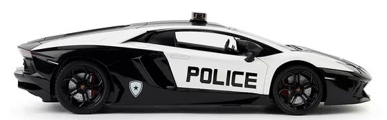 Jucărie teleghidată KS Drive Lamborghini Aventador Police (114GLPCWB)