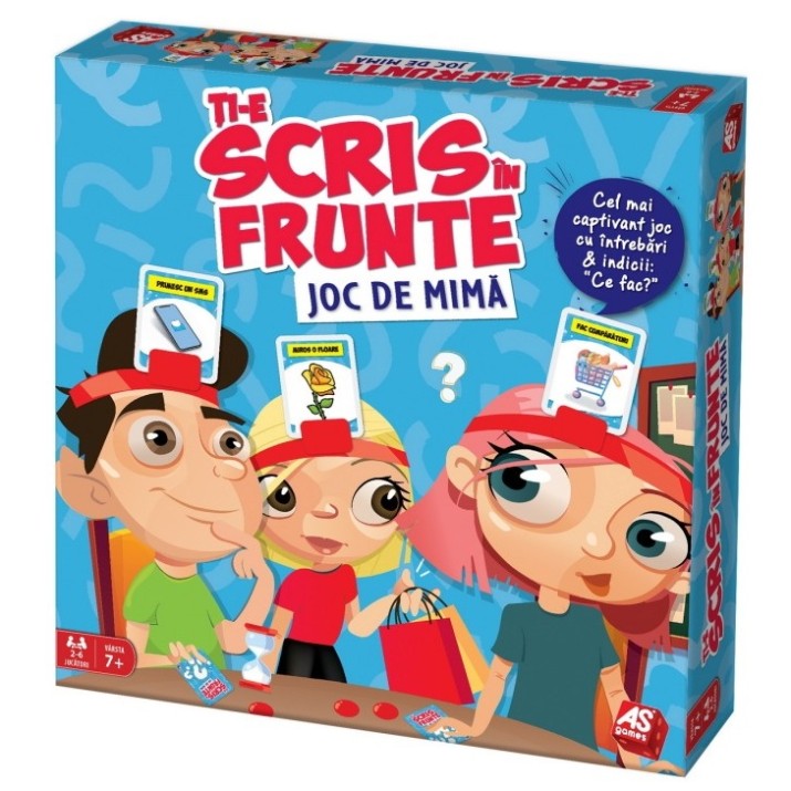 Joc educativ de masa AS Ti-E Scris In Frunte! RO (1040-22200)