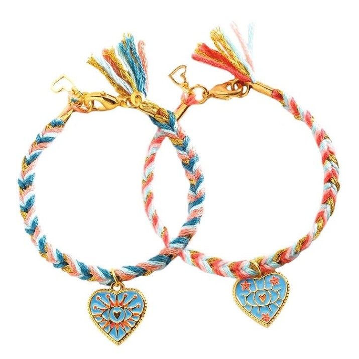 Набор для создания украшений Djeco Friendships and Hearts DJ00019