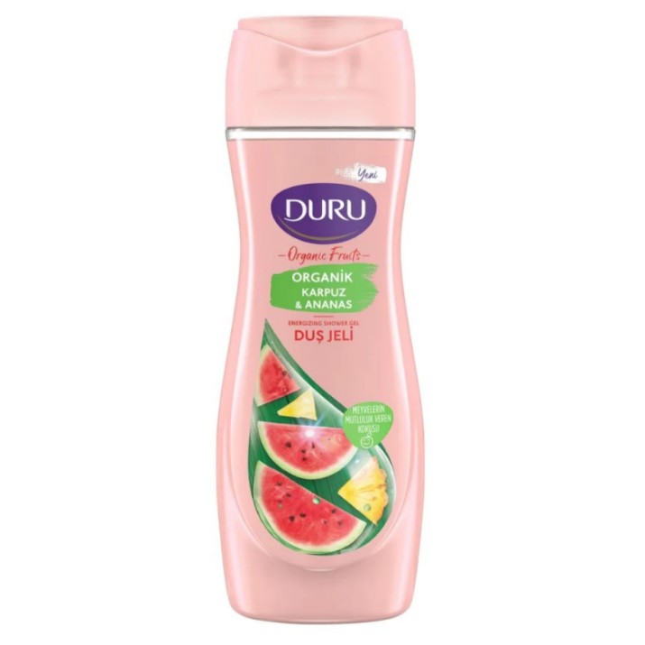 Gel de duș Duru Organic Fruit Watermelon & Pineapple 450ml