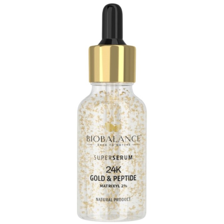 Сыворотка для лица Bio Balance Super Serum 24K Gold & Peptide 30ml