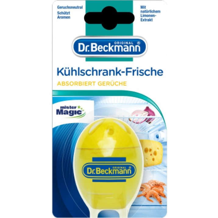 Поглотитель запаха для холодильника Dr. Beckmann Fridge Freshness Lemon 40g