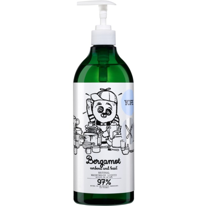 Detergent de vase Yope Washing-up Liquid Bergamot Verbena & Basil 750ml