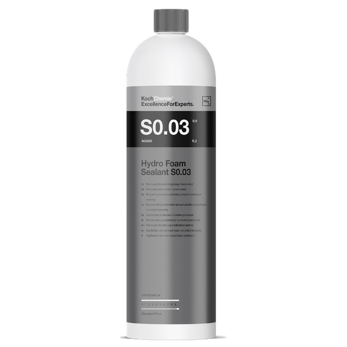 Водоотталкивающий силоксан концентрат Koch Chemie Hydro Foam Sealant S0.03