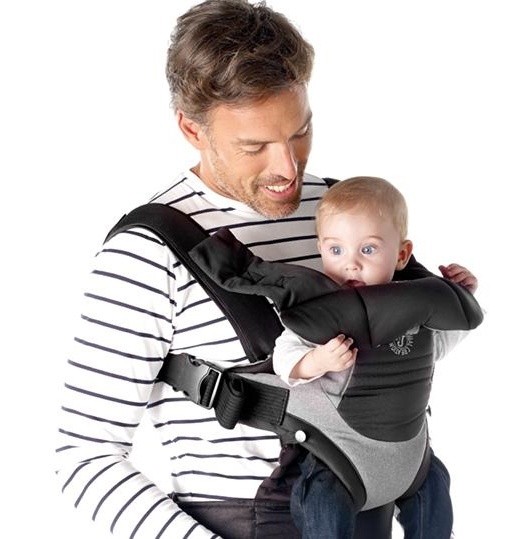 Marsupiu pentru copii Jane Kangaroo Black (060246 S45)