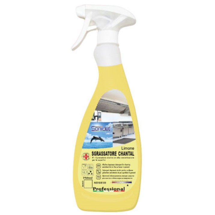 Средство для уборки кухни Sanidet Sgrassatore Chantal Limone 750ml (SD1810)