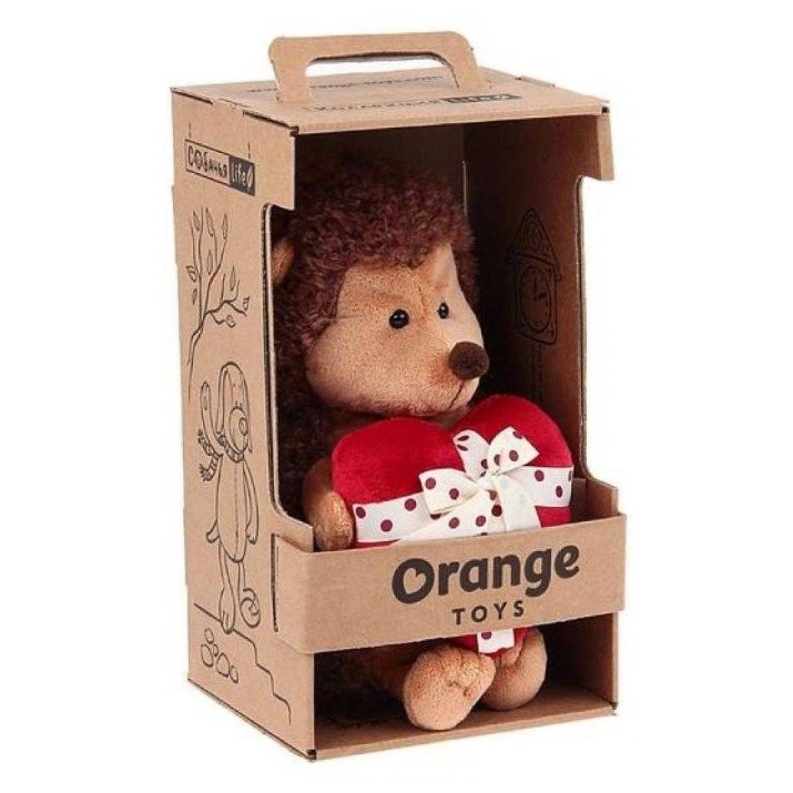 Jucărie de pluș Orange Toys Prickle the Hedgehog with Heart (OS065/20C)