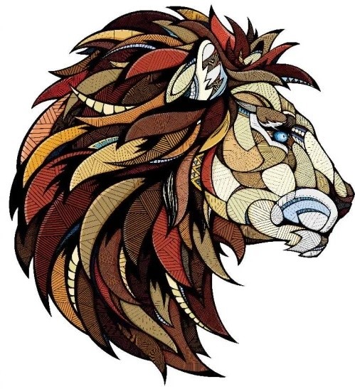 Пазл Ewa Toys 80 Lion S