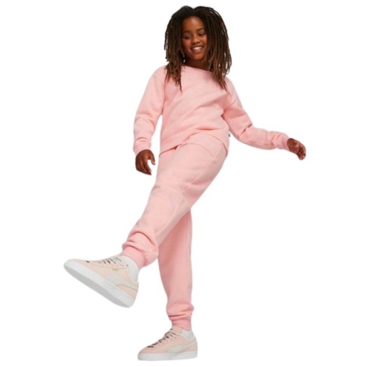 Costum sportiv pentru copii Puma Loungewear Suit Fl G Pink 128