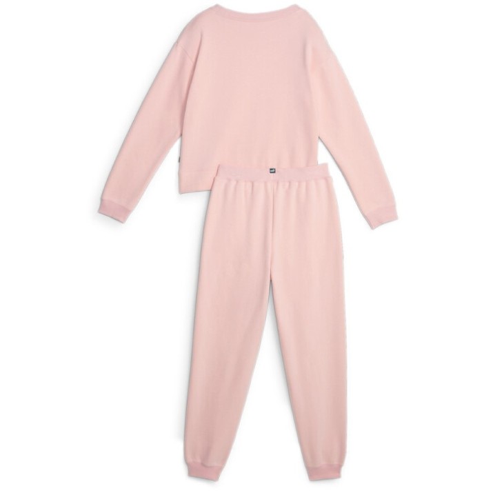Детский спортивный костюм Puma Loungewear Suit Fl G Pink 152