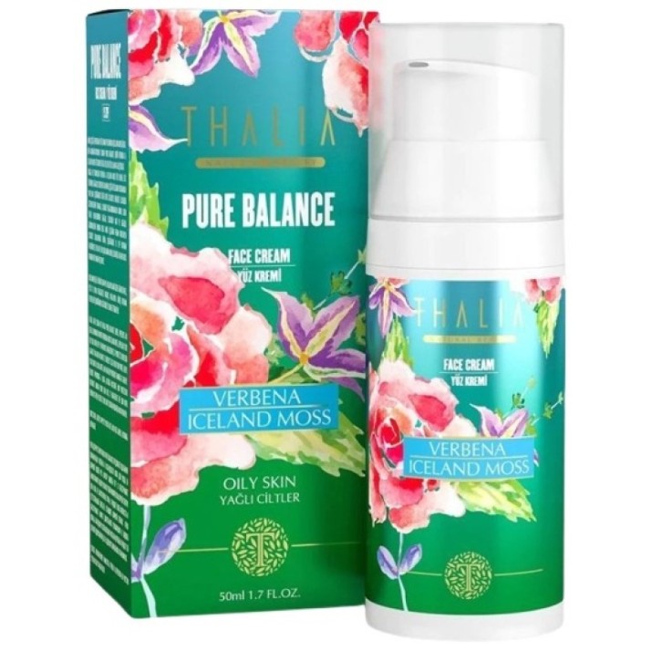 Крем для лица Thalia Pure Balance Verbena & Icelandic Moss SPF15 Oily Cream 50ml