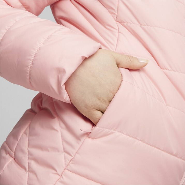 Geacă pentru dame Puma Ess Hooded Padded Jacket Pink S