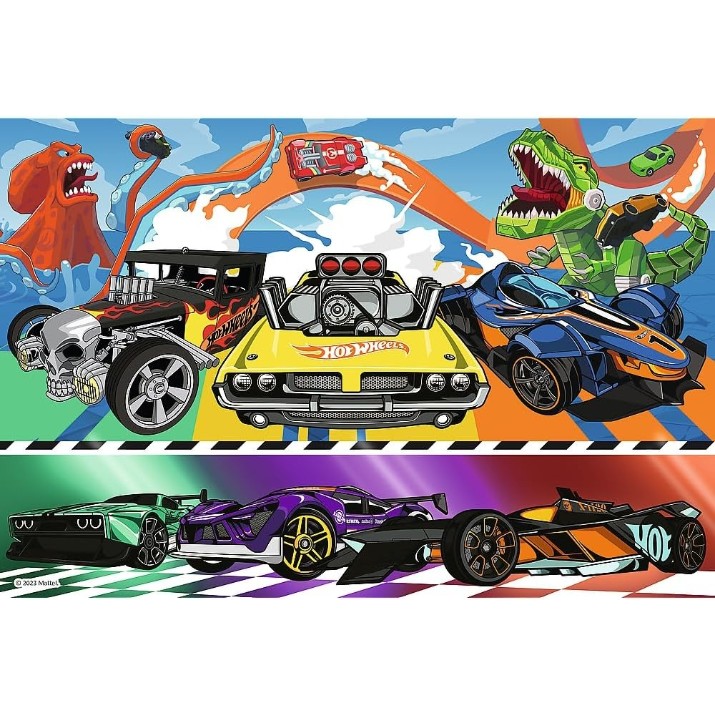 Puzzle Trefl 100 Speeding Cars (16466)