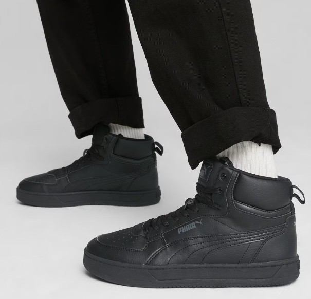 Ботинки мужские Puma Caven 2.0 Mid Puma Black/Cool Dark Gray, s.42.5