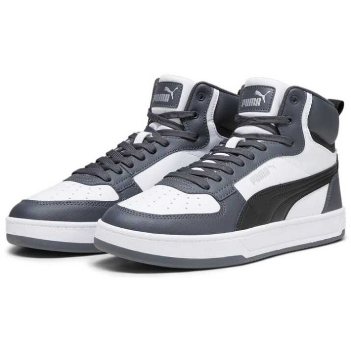 Ботинки мужские Puma Caven 2.0 Mid Puma White/Black/Strong Gray/Silver 42.5