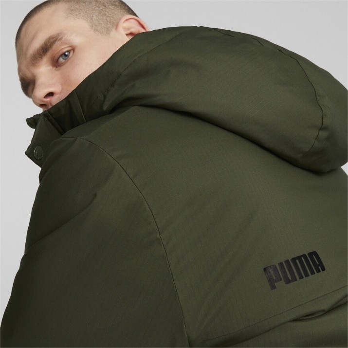 Geacă pentru bărbați Puma Hooded Padded Parka Darkolivegreen XL