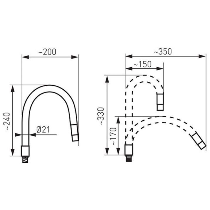Brat pentru baterie Ferro W100C-B