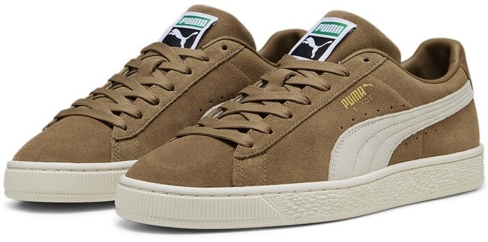 Ghete pentru bărbați Puma Suede Classic XXI Chocolate Chip/Alpine Snow 46