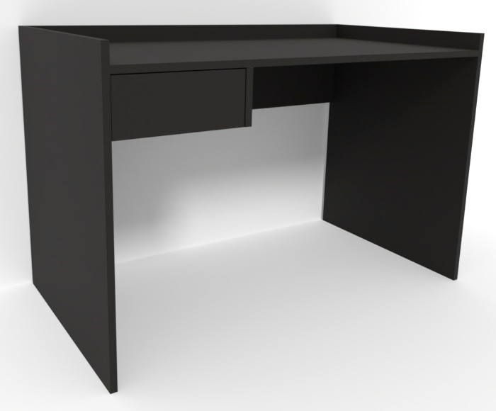 Письменный стол Smartex M3 130cm Чёрный