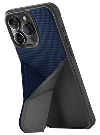 Чехол Uniq Hybrid Magclick Charging Transforma for iPhone 15 Pro Blue