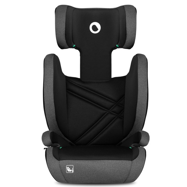 Scaun auto pentru copii Lionelo Hugo I-Size Black Grey