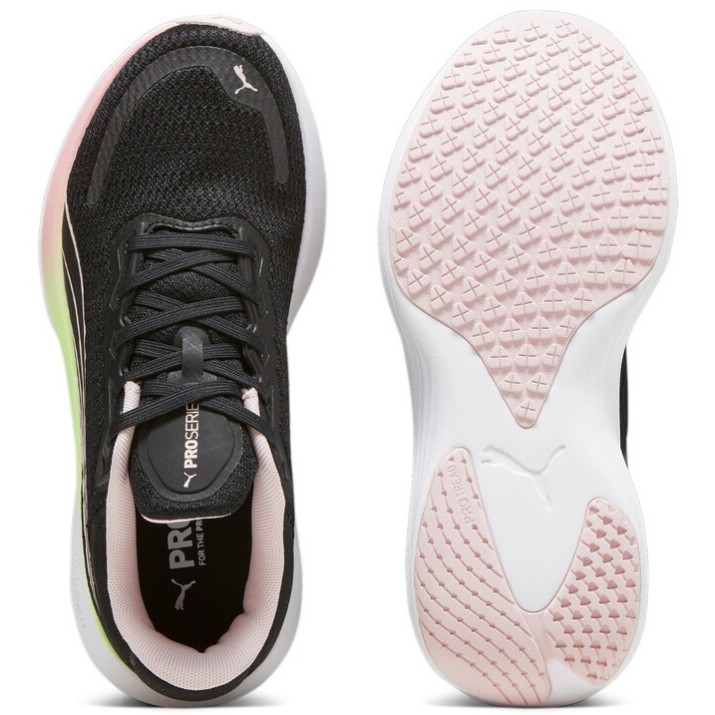 Кроссовки женские Puma Scend Pro Puma Black/Frosty Pink/Speed Green/White 35.5