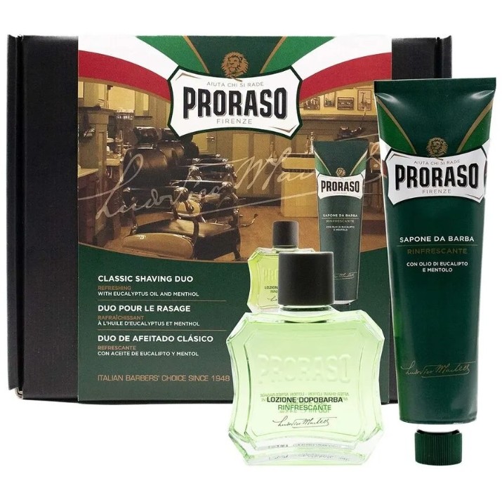 Подарочный набор Proraso Classic Shaving Duo Refreshing Eucalyptus