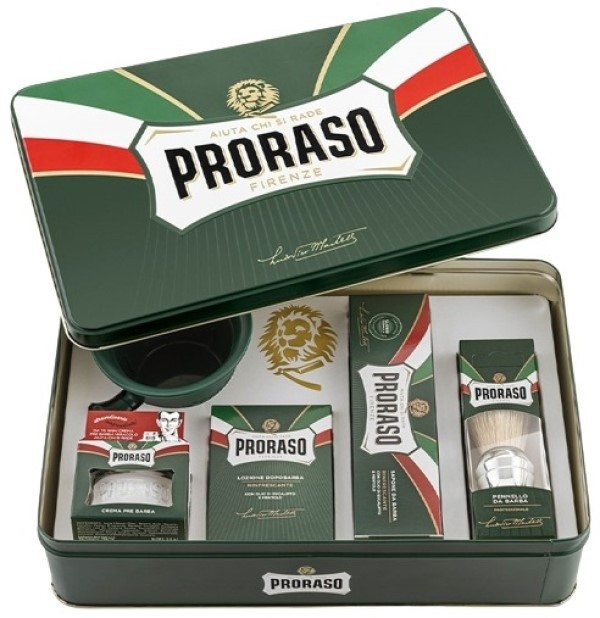 Set Cadou Proraso Classic Shaving Set Refreshing Eucalyptus