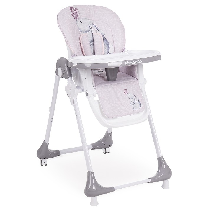 Scaun de masa Kikka Boo Sweet Nature Pink Rabbit (31004010069)