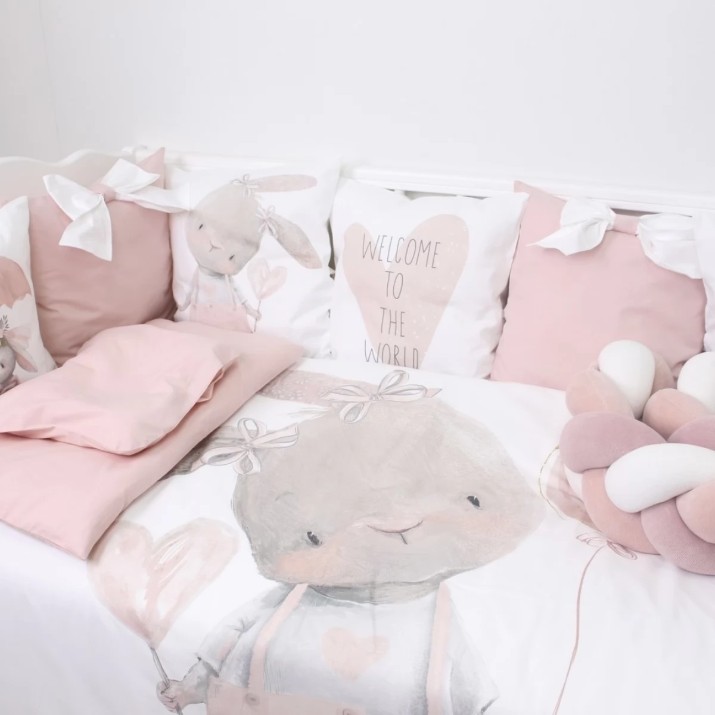 Детское постельное белье Perna Mea Cosita Iepuras Pink