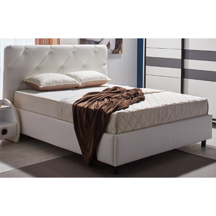 Кровать Ambianta Cristal 1.6m Alb