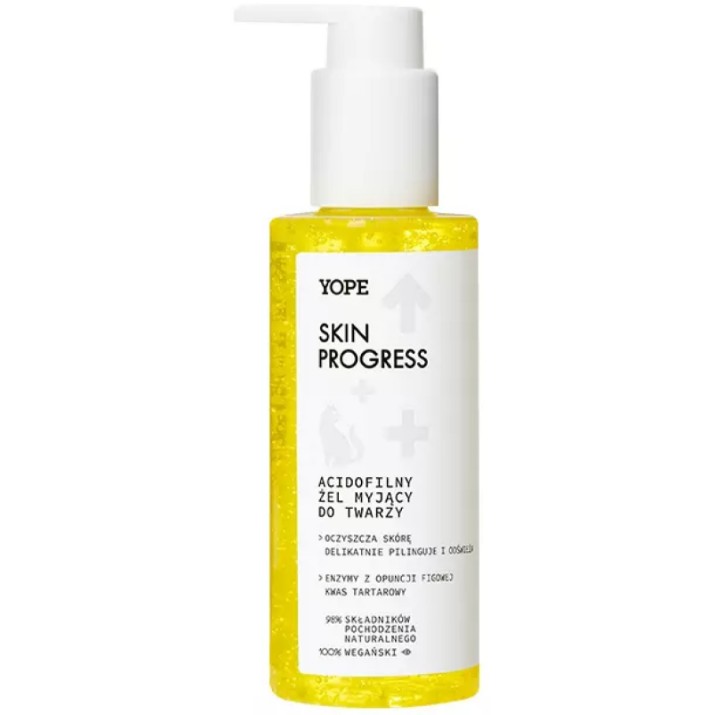 Очищающее средство для лица Yope Skin Progress Acidophilic Cleansing Gel 150ml