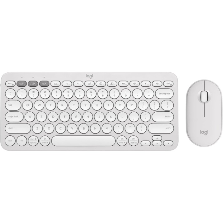 Set Logitech Pebble 2 Combo White