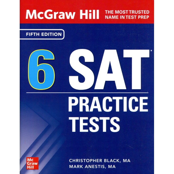 Книга 6 SAT Practice Tests 5th Edition (9781264791149)