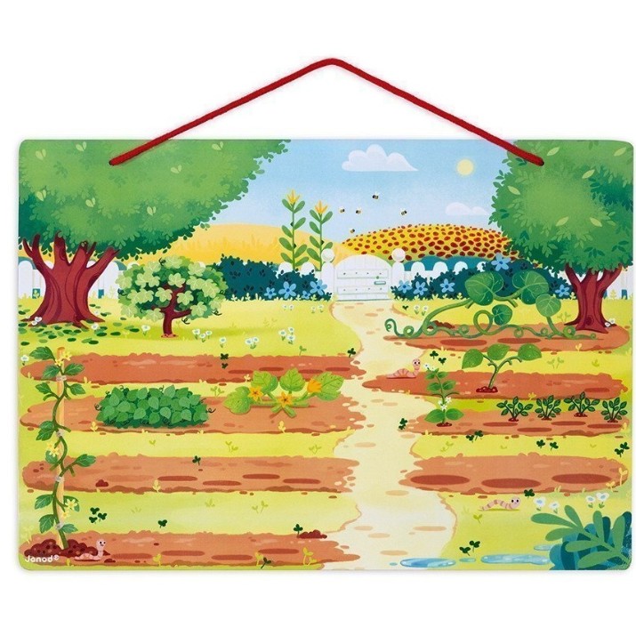 Развивающий набор Janod My Magnetic Garden J05463