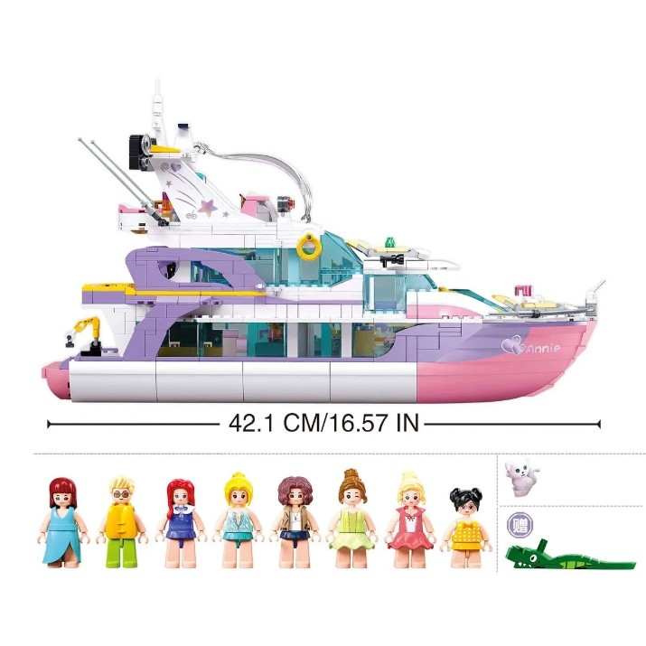 Set de construcție Sluban Yacht (B1167)