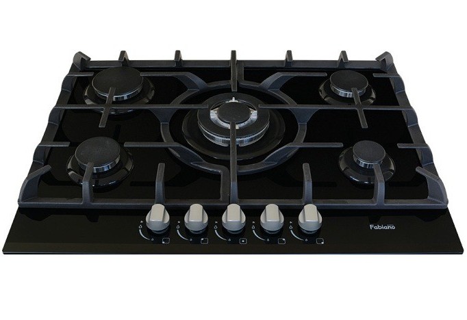 Газовая панель Fabiano FHG 1055 VGHT Black Glass