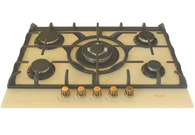 Газовая панель Fabiano FHGR 1055 VGHT Cream