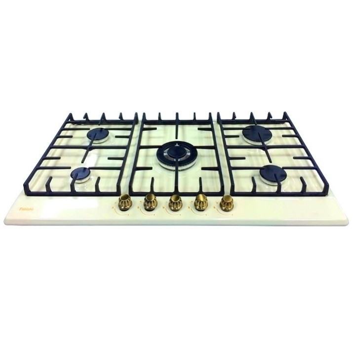 Plită incorporabilă cu gaz Fabiano FHGR 2795 VGHT Ivory