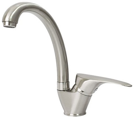 Смеситель для кухни Fabiano FKM 38 Inox