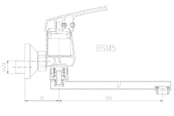 Смеситель для кухни Ferro Smile BSM5