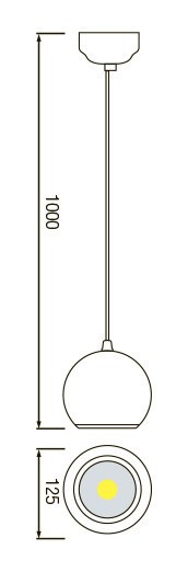 Люстра Horoz HL870L Red (33259)