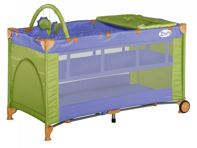 Манеж Lorelli Zippy 2 Plus Violet&Green