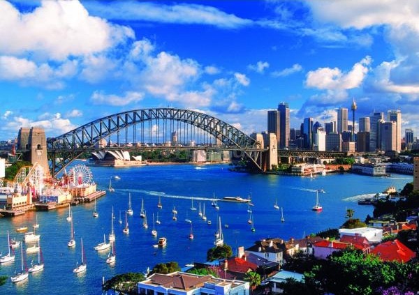 Пазл Trefl 1000 Port Jackson Sydney (10206)