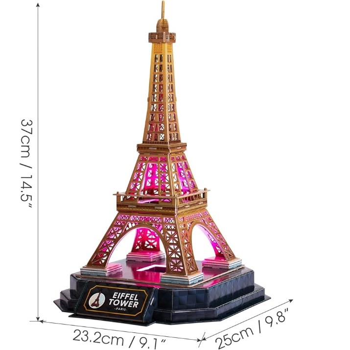 3D-puzzle CubicFun Effil Tower (L534h)