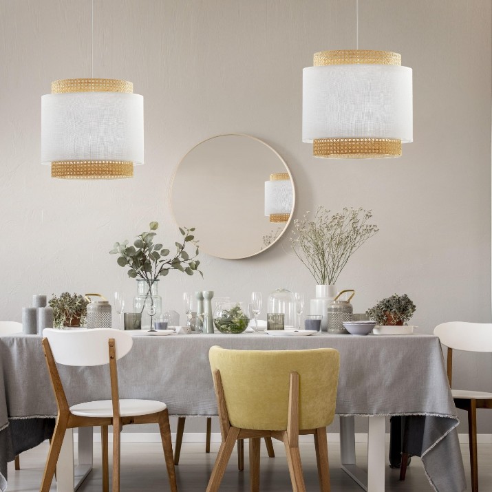 Люстра Tk-Lighting Boho White (6529)