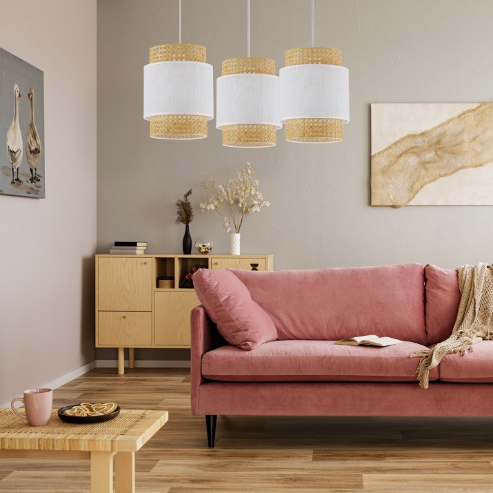 Люстра Tk-Lighting Boho White III (6537)