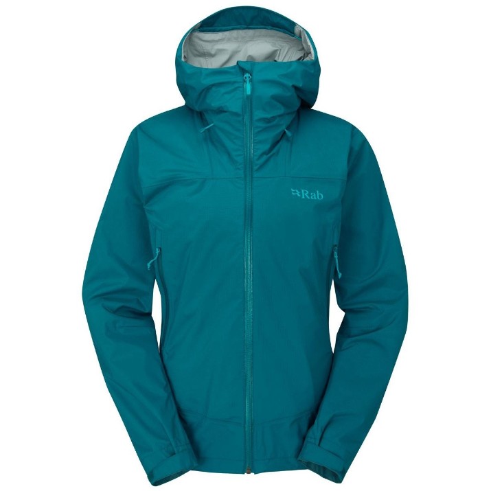 Jacheta de dama Rab Downpour Plus 2.0 Ultramarine 10/S