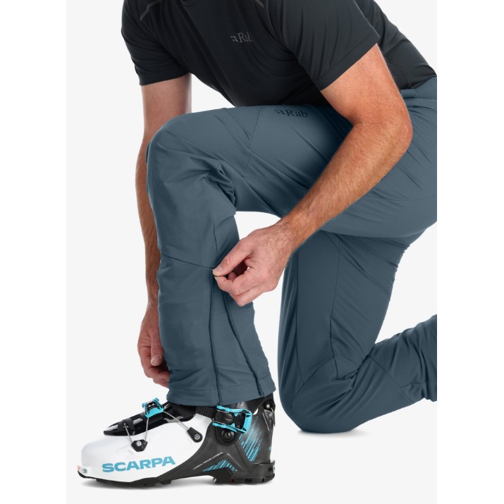 Pantaloni pentru bărbați Rab Ascendor AS Orion Blue XL Regular