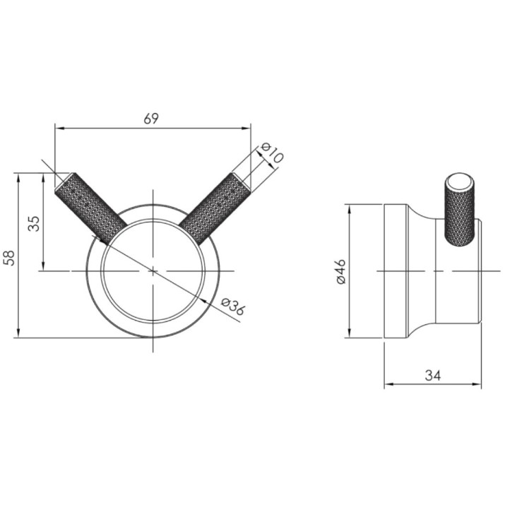 Держатель для полотенец Imprese Brenta ZMK081906210